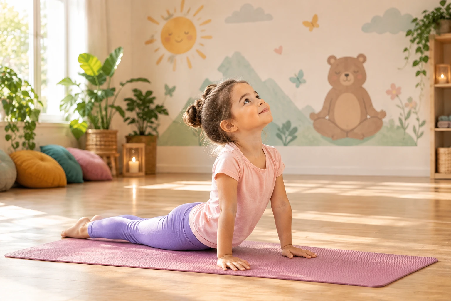 Yoga for kids in Fasanerie, north Munich